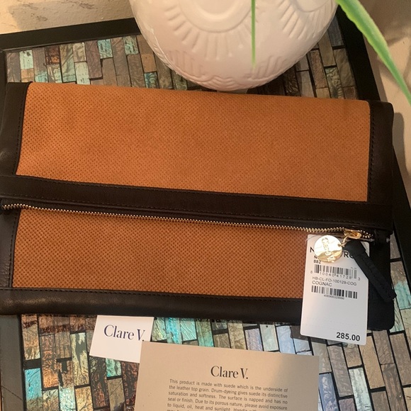 Clare V Handbags - Clare V. Foldover Clutch
CLARE V.